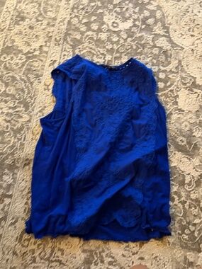 Royal Blue Top